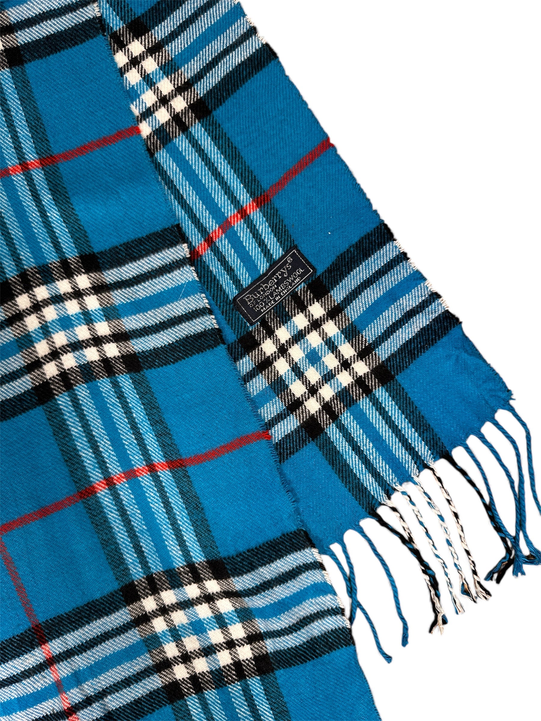 Burberry scarf pattern close-up — FashnLuxe