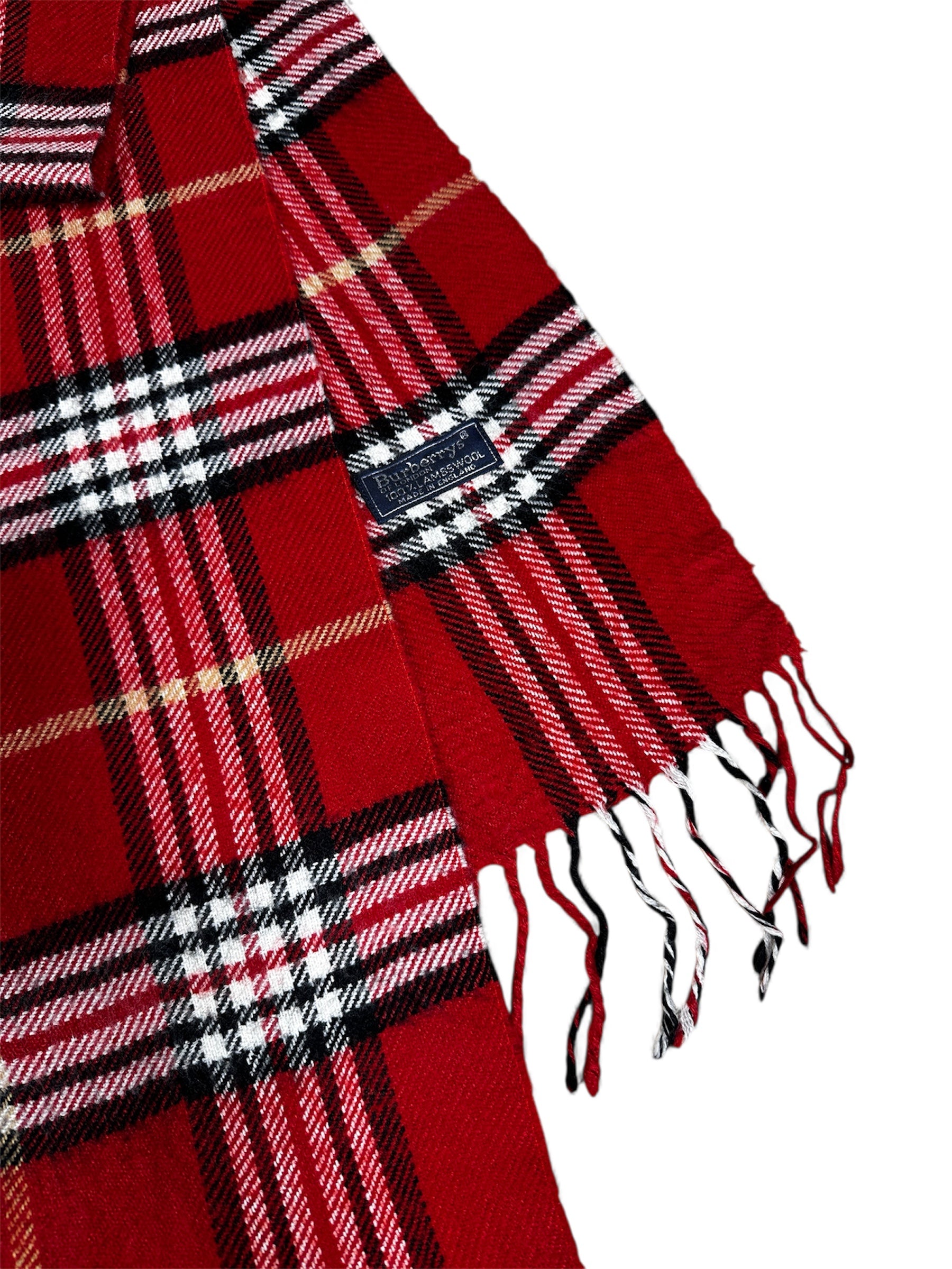 Burberry scarf fringe detail — FashnLuxe