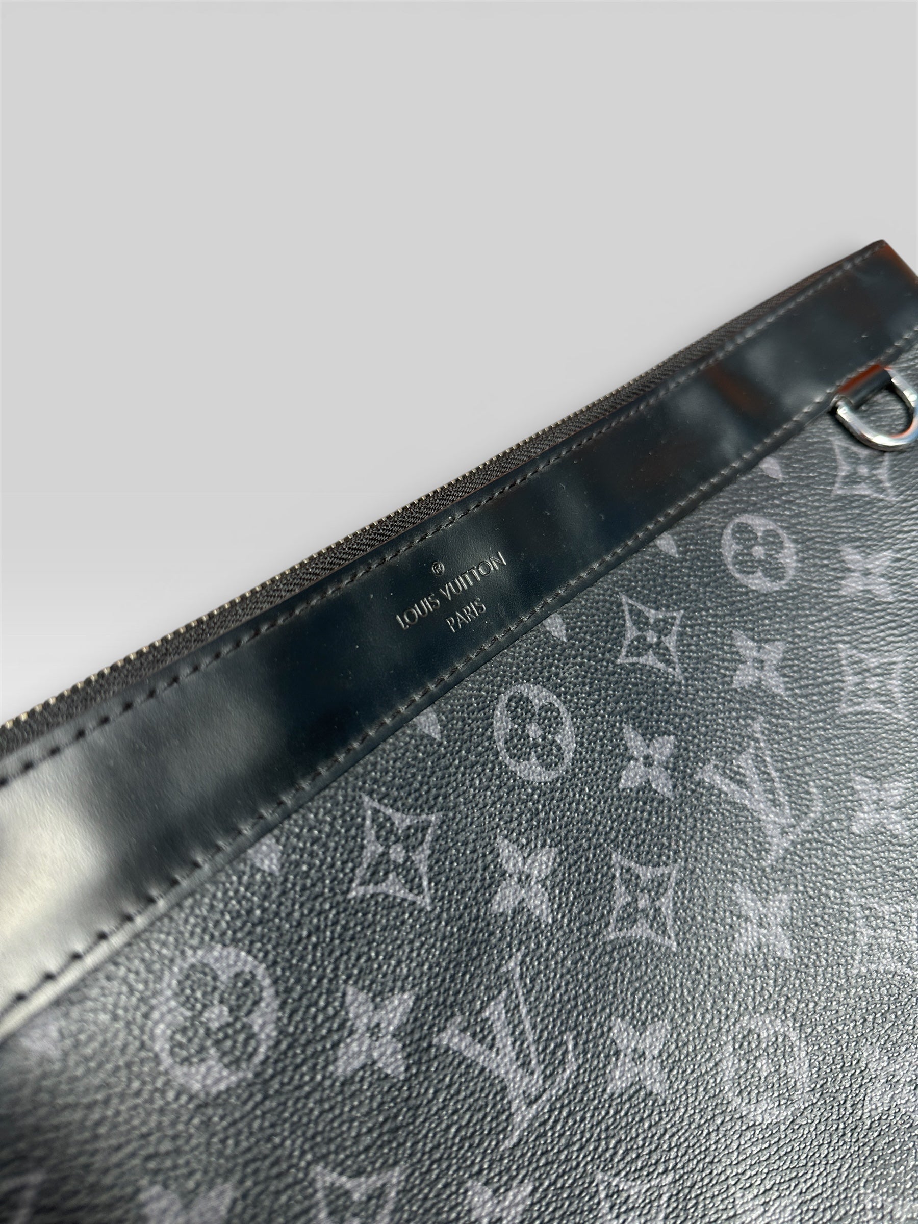Louis Vuitton Discovery Pouch interior lining — FashnLuxe
