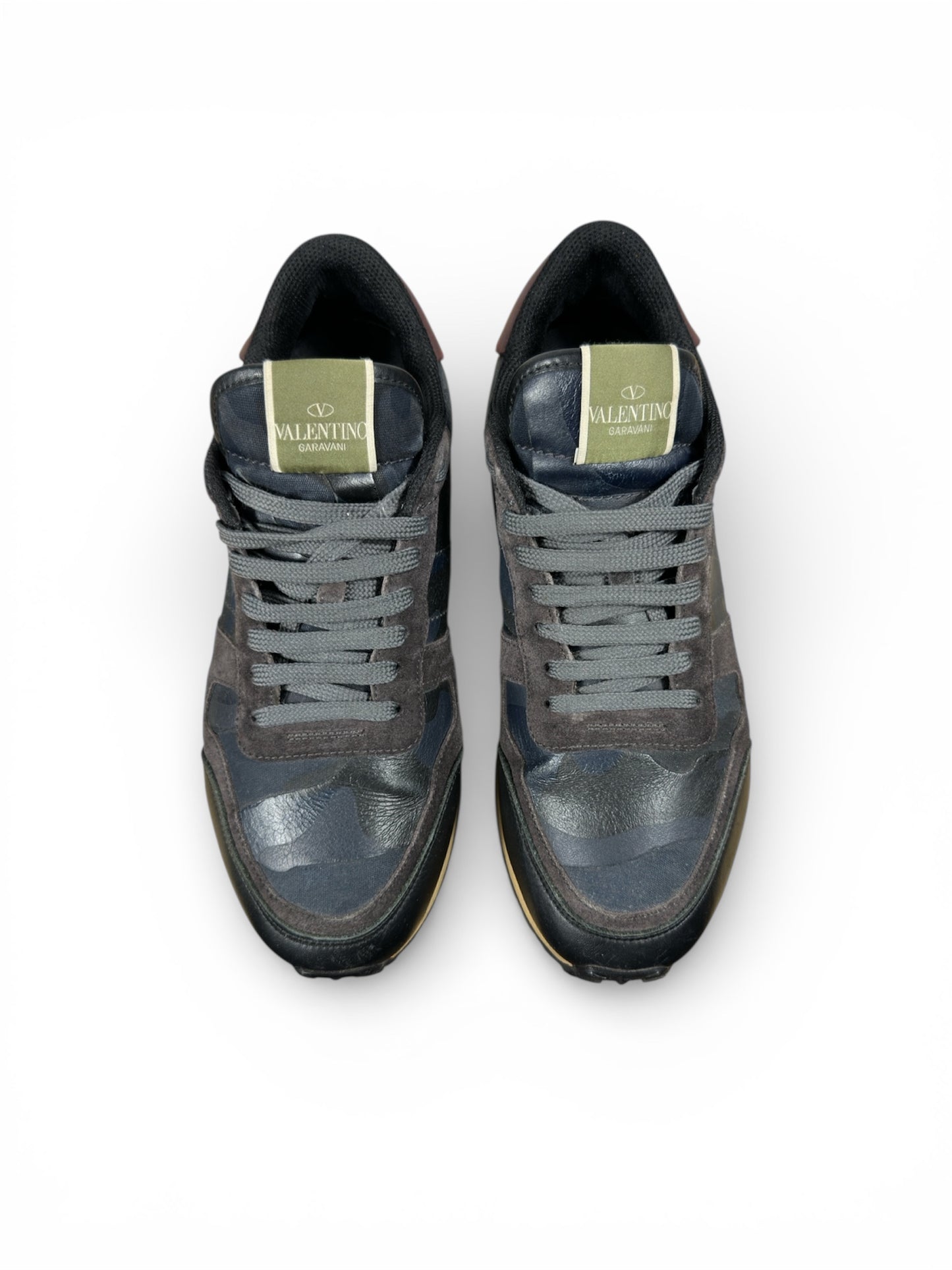 Valentino Rockrunner Butterfly logo detail — FashnLuxe
