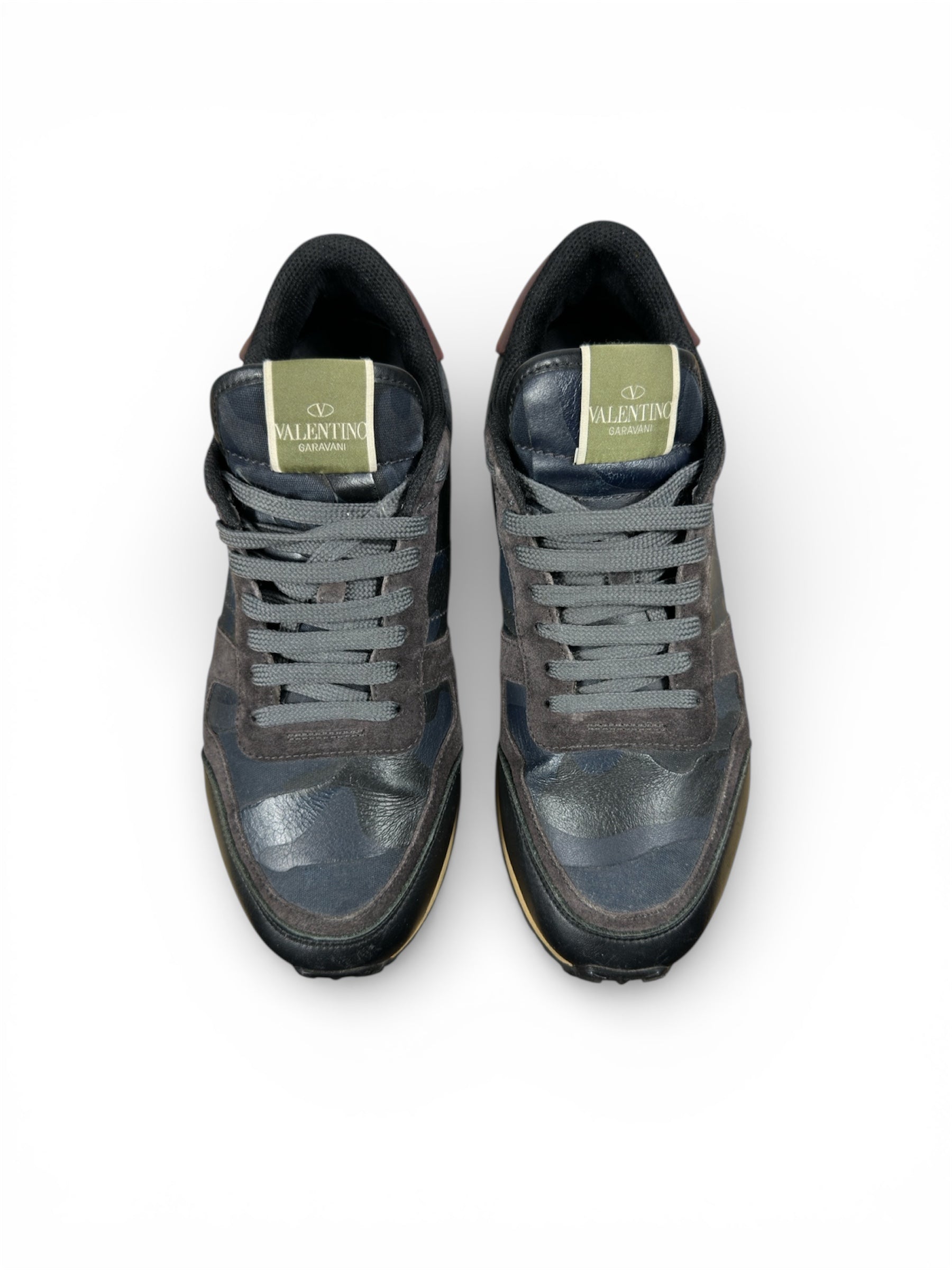 Valentino Rockrunner Butterfly logo detail — FashnLuxe