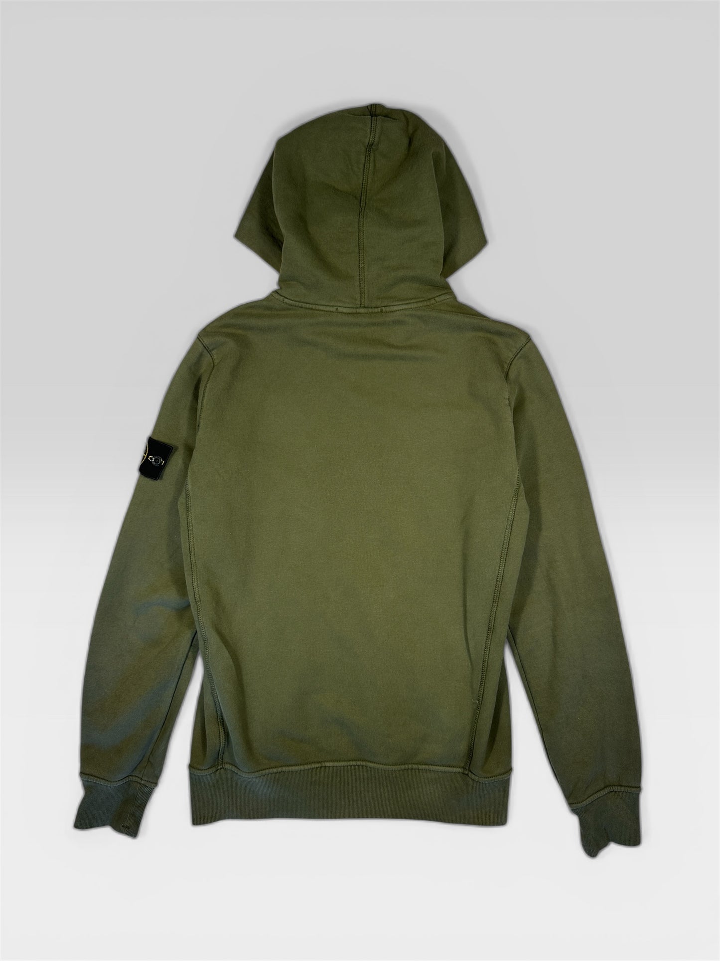 Stone Island hoodie back view — FashnLuxe