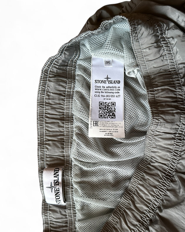 Stone Island swimshorts back view — FashnLuxe