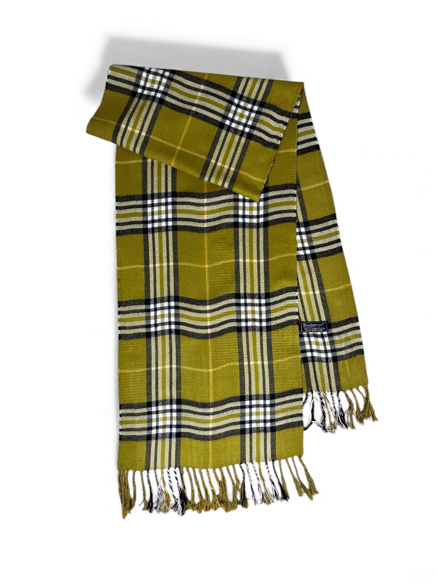 Burberry Nova Check camel scarf — FashnLuxe