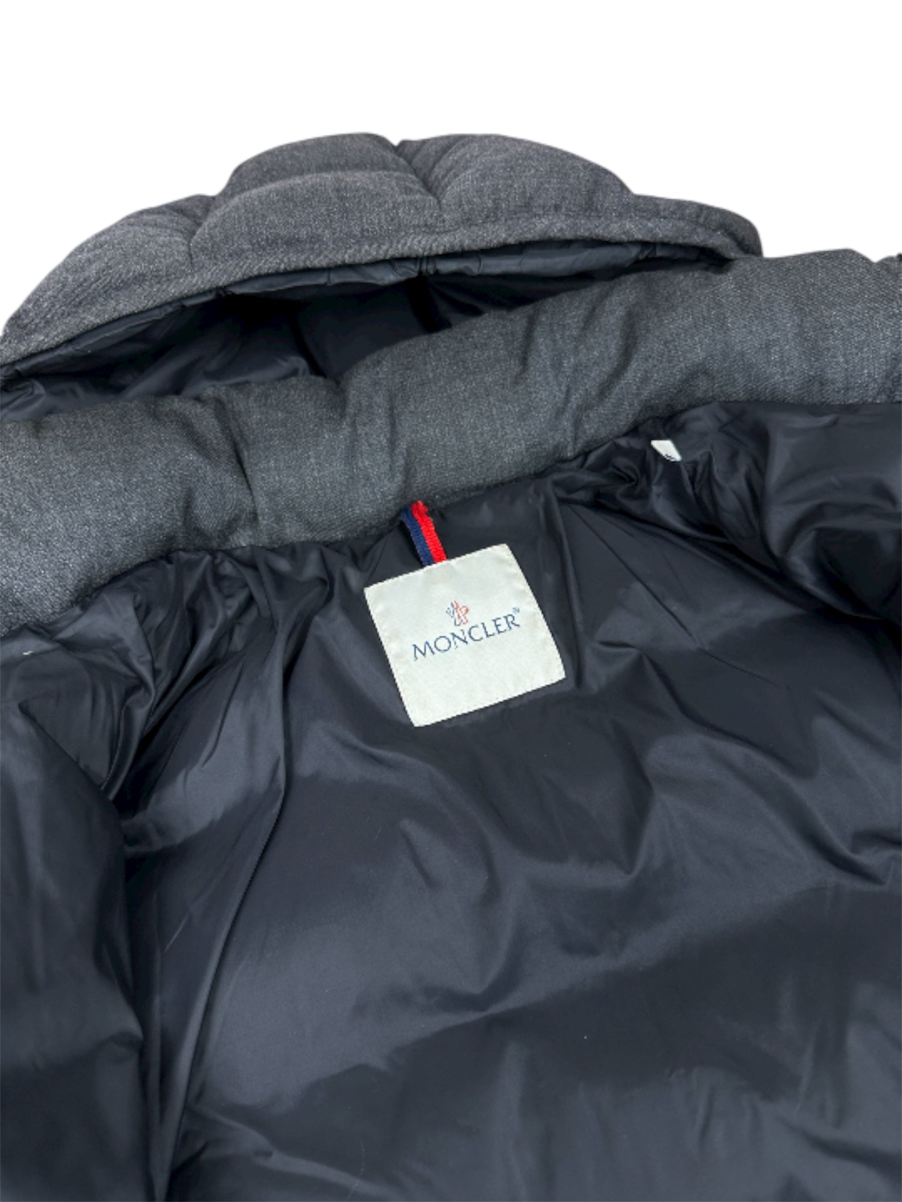 Moncler Montgenevre jacket badge detail — FashnLuxe