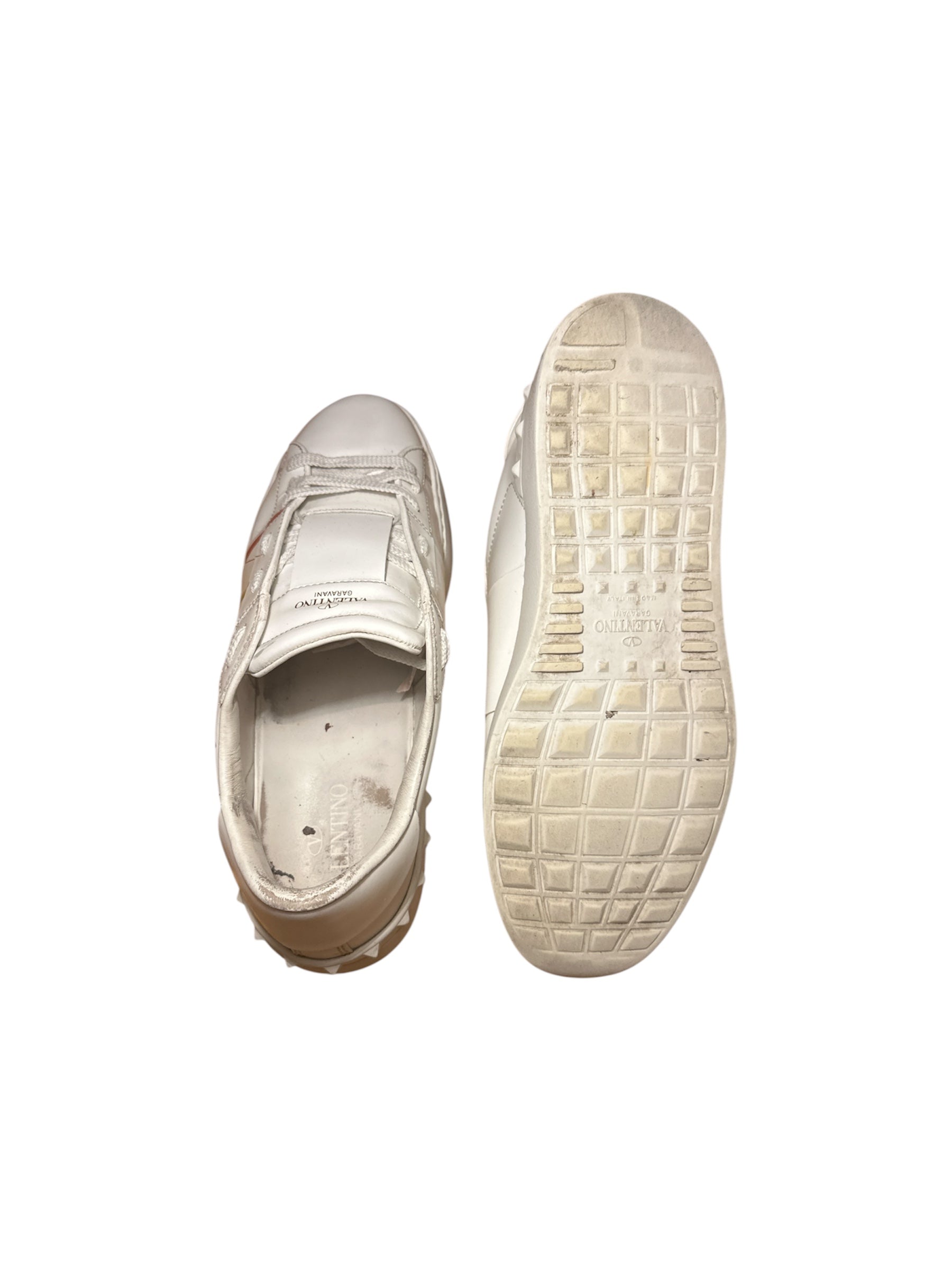 Valentino VLTN Open Sneaker logo detail — FashnLuxe