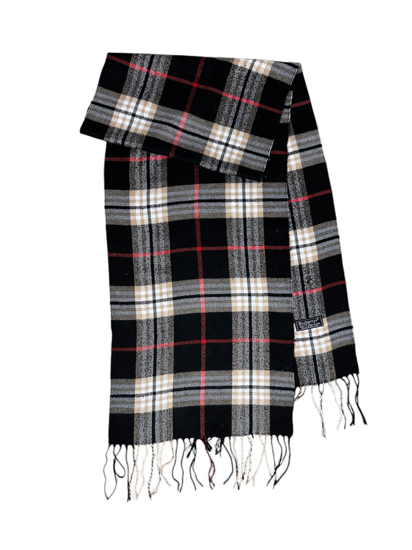 Burberry Nova Check wool scarf — FashnLuxe
