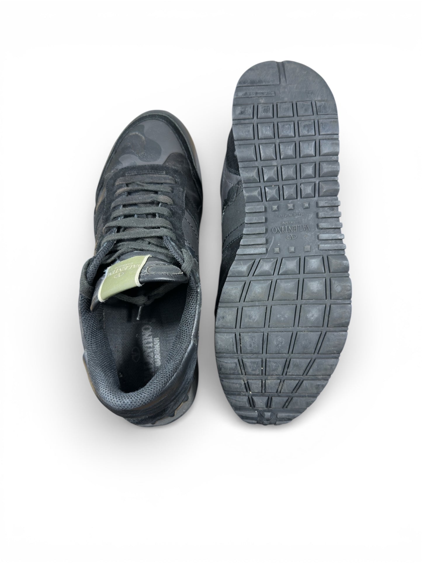 Valentino Rockrunner outsole view — FashnLuxe